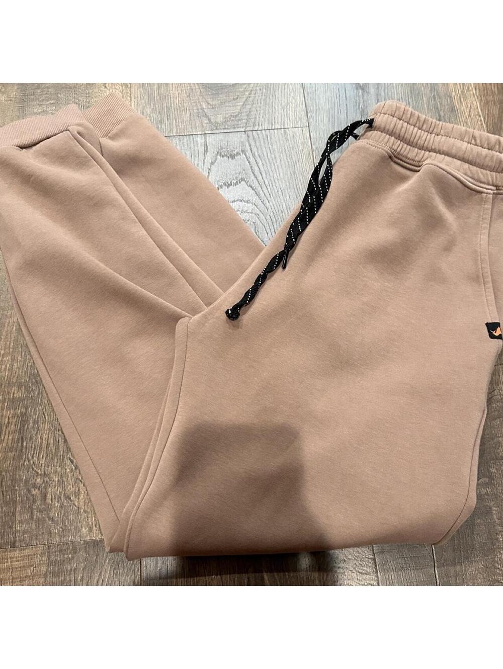 Salt Life Men's Tan and Brown Joggers-tracksuit